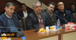 دکتر دلقندی در جمع استادان و کارکنان دانشگاه فرهنگیان آذربایجان شرقی