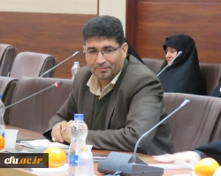 دکتر دلقندی در جمع استادان و کارکنان دانشگاه فرهنگیان آذربایجان شرقی