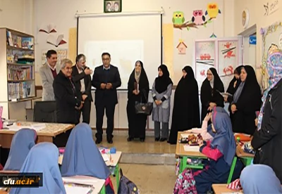 در راستای تکریم از مدیران ومعلمان راهنمای درس کارورزی صورت گرفت:

حضور جمعی از مدیران دانشگاه و آموزش وپرورش در مدرسه ابتدایی شاهد فجر منطقه سه تهران
