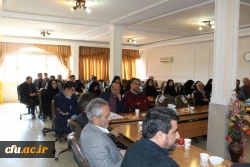 برگزاری جلسه شورای اداری دانشگاه فرهنگیان قزوین وتجلیل ازسه همکاربازنشسته درپایان اسفندماه جاری 6