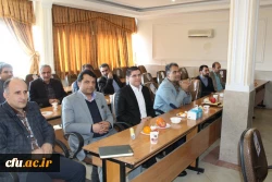 برگزاری جلسه شورای اداری دانشگاه فرهنگیان قزوین وتجلیل ازسه همکاربازنشسته درپایان اسفندماه جاری 7