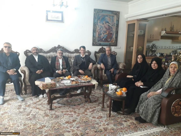 دیدار مشاورین رئیس دانشگاه فرهنگیان کشور با خانواده شهدا و جانباز دانشگاه فرهنگیان خراسان رضوی 2