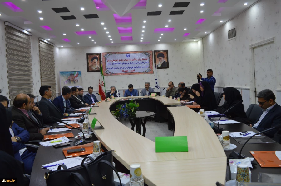 برگزاری جلسه هماهنگی مرحله کشوری بیست ونهمین جشنواره فرهنگی دانشجو معلمان سراسر کشور در اهواز --اسفند 97