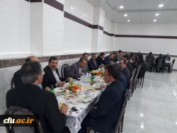 جلسه هم اندیشی اساتید و کارکنان دانشگاه با معاونت محترم طرح و برنامه