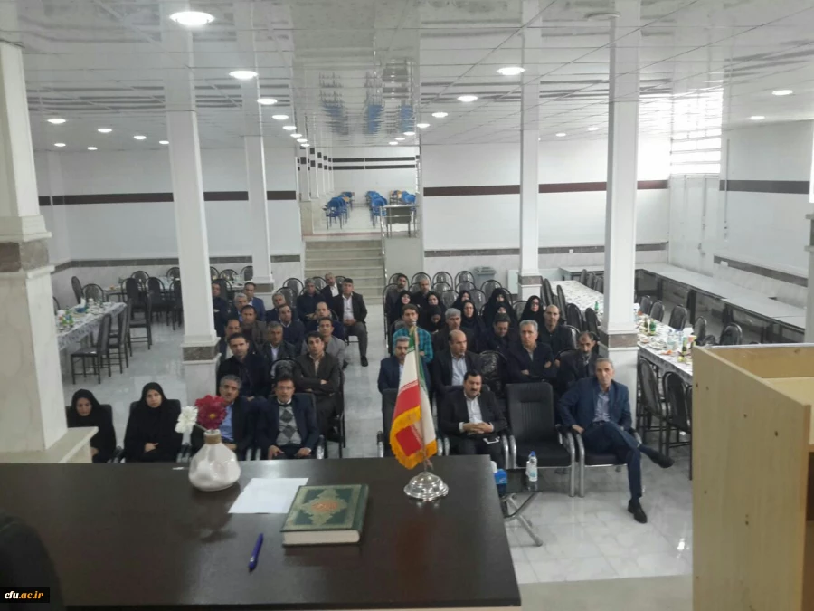 جلسه هم اندیشی اساتید و کارکنان دانشگاه با معاونت محترم طرح و برنامه