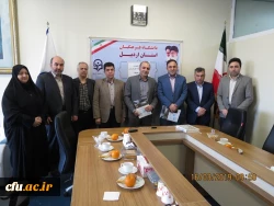 در دانشگاه فرهنگیان اردبیل صورت گرفت:

نشست تخصصی و عقد قرارداد در خصوص برگزاری رویدادهای کارآفرینی 2