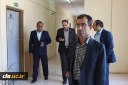 بازدید مدیرکل پشتیبانی و رفاه دانشگاه فرهنگیان از آماده سازی ستاد اسکان دانشگاه فرهنگیان استان بوشهر 2