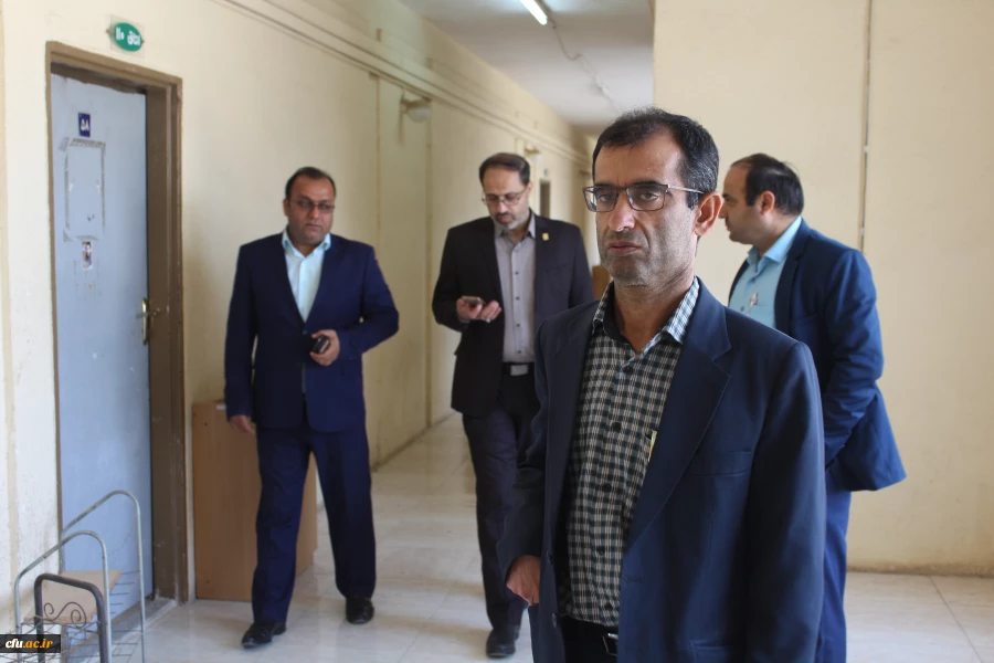 بازدید مدیرکل پشتیبانی و رفاه دانشگاه فرهنگیان از آماده سازی ستاد اسکان دانشگاه فرهنگیان استان بوشهر 2