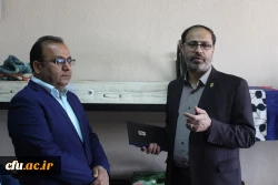 بازدید مدیرکل پشتیبانی و رفاه دانشگاه فرهنگیان از آماده سازی ستاد اسکان دانشگاه فرهنگیان استان بوشهر 4