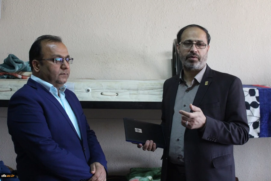 بازدید مدیرکل پشتیبانی و رفاه دانشگاه فرهنگیان از آماده سازی ستاد اسکان دانشگاه فرهنگیان استان بوشهر 4