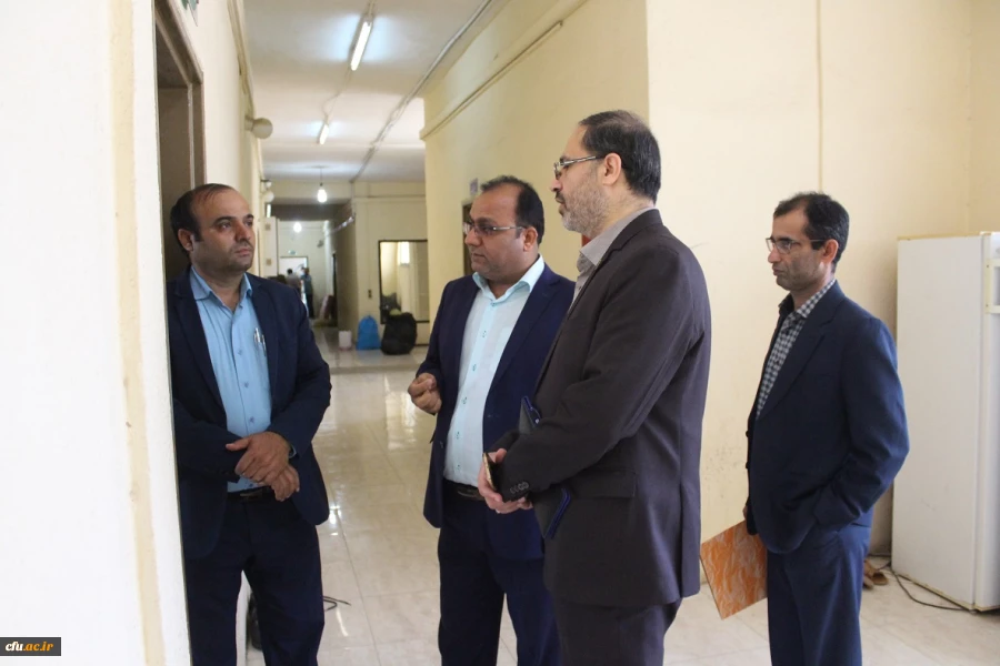 بازدید مدیرکل پشتیبانی و رفاه دانشگاه فرهنگیان از آماده سازی ستاد اسکان دانشگاه فرهنگیان استان بوشهر 6