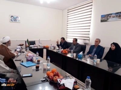 دیدارحجه الاسلام والمسلمین درودی با دکتر خاکی و مسئولین دانشگاه فرهنگیان استان ایلام