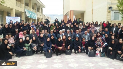 برگزاری مراسم نکوداشت یکصدمین سال تاسیس مراکز تربیت معلم در واحد دانشگاهی زینب کبری (س)کازرون