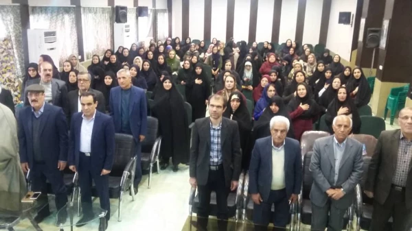 برگزاری مراسم نکوداشت یکصدمین سال تاسیس مراکز تربیت معلم در واحد دانشگاهی زینب کبری (س)کازرون 4