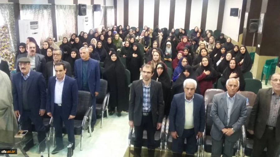 برگزاری مراسم نکوداشت یکصدمین سال تاسیس مراکز تربیت معلم در واحد دانشگاهی زینب کبری (س)کازرون 4