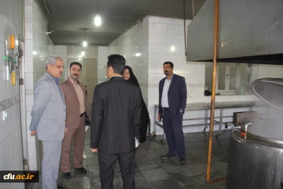 بازدید مدیر کل خدمات و رفاه دانشجوئی دانشگاه فرهنگیان از پردیس های شهید بهشتی و فاطمه الزهرا ( س ) بندرعباس