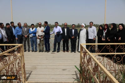 بازدید سرپرست معاونت فرهنگی واجتماعی دانشگاه فرهنگیان از مناطق عملیاتی دفاع مقدس و کاروان راهیان نور دانشجو  معلمان