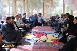 بازدید دکتر محمدی معاون فرهنگی واجتماعی دانشگاه فرهنگیان از مناطق عملیاتی دفاع مقدس وکاروان راهیان نور دانشجو معلمان