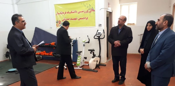 بازدید مشاور معاون توسعه ورئیس اداره امور حقوقی سازمان مرکزی از پردیس های استان کرمانشاه 3