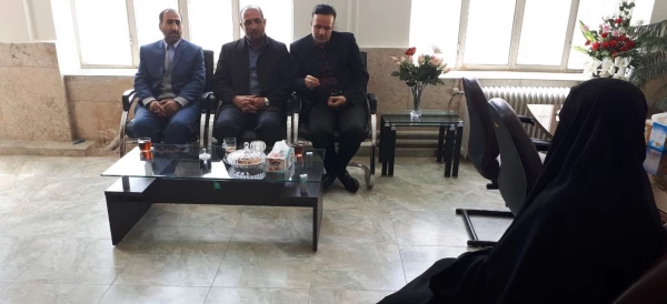 بازدید مشاور معاون توسعه ورئیس اداره امور حقوقی سازمان مرکزی از پردیس های استان کرمانشاه 4