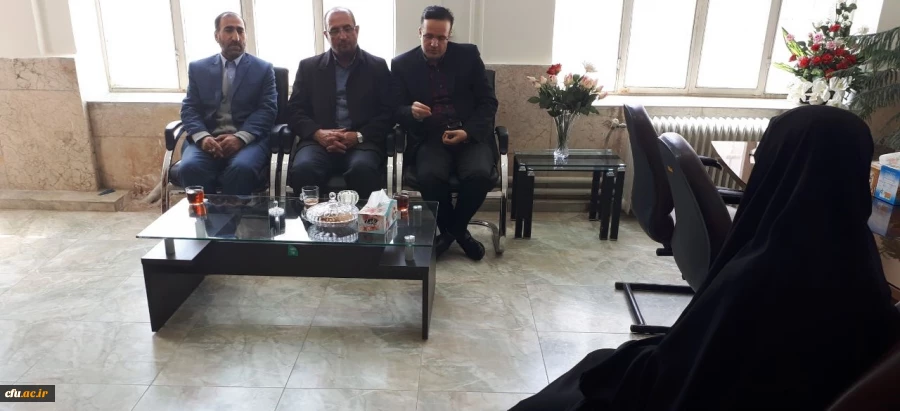 بازدید مشاور معاون توسعه ورئیس اداره امور حقوقی سازمان مرکزی از پردیس های استان کرمانشاه 4