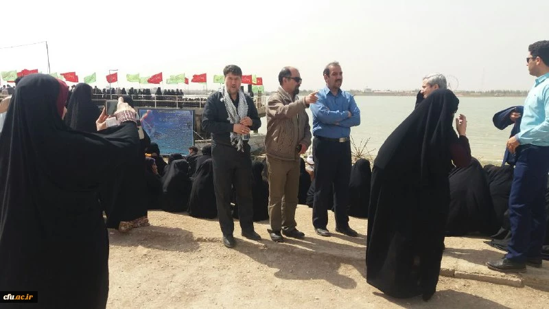 تجدید بیعت مدیران فرهنگی استان های دانشگاه فرهنگیان با شهدا همراه با کاروان راهیان نور 4