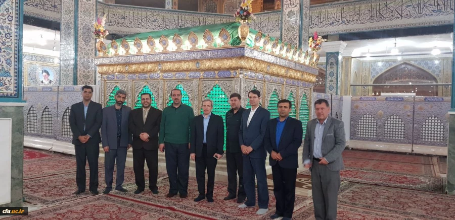 تجدید بیعت مدیران فرهنگی استان های دانشگاه فرهنگیان با شهدا همراه با کاروان راهیان نور 5