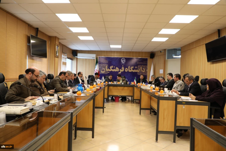 نشست مشترک شورای مدیران معاونت های آموزشی و فرهنگی دانشگاه برگزار شد 5