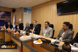 نشست مشترک شورای مدیران معاونت های آموزشی و فرهنگی دانشگاه برگزار شد 7