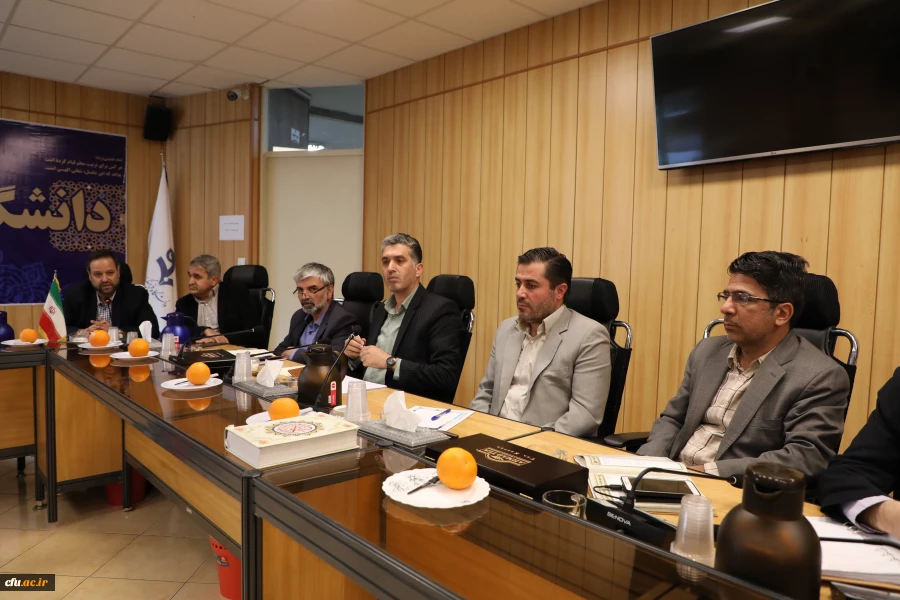 نشست مشترک شورای مدیران معاونت های آموزشی و فرهنگی دانشگاه برگزار شد 7