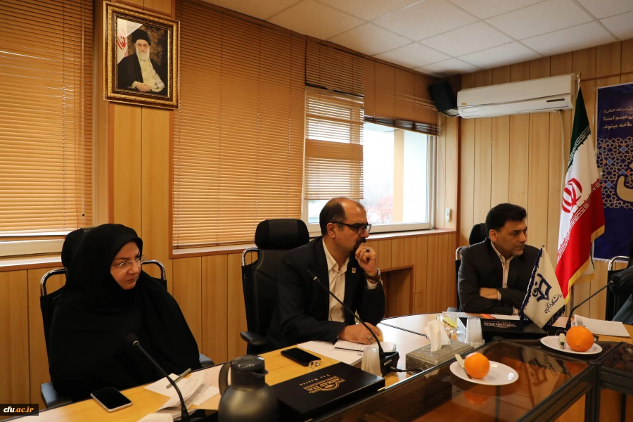 نشست مشترک شورای مدیران معاونت های آموزشی و فرهنگی دانشگاه برگزار شد 9