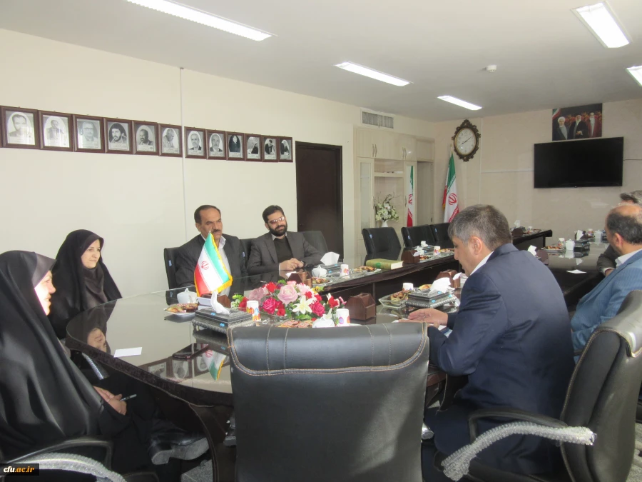 دیدار مدیریت دانشگاه با مدیر کل آموزش و پرورش استان چهارمحال و بختیاری