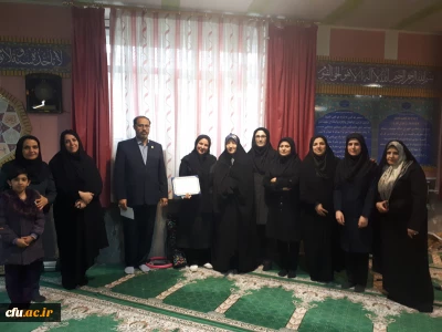 توسط نائب رئیس شورای ورزش کارکنان و دبیر ورزش کارکنان انجام شد:

تقدیر از مدرسان رشته ورزشی پیلاتس ویژه کارکنان سازمان مرکزی