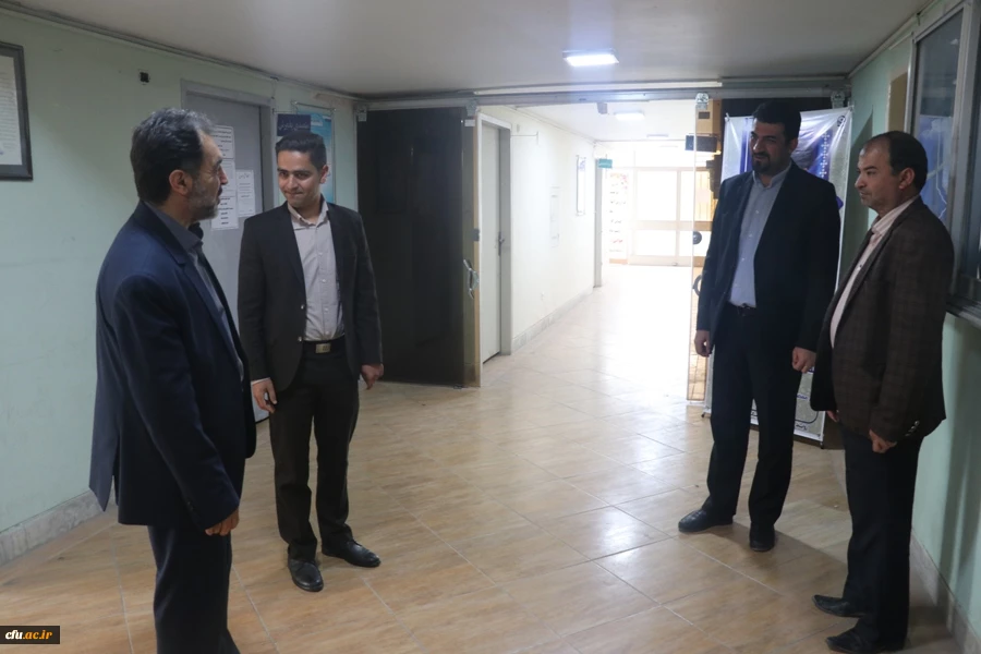 بازدید آقای نامور، نماینده اعزامی سازمان مرکزی از پایگاه های اسکان نوروزی دانشگاه فرهنگیان استان کرمان