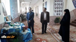 بازدید دکتر توان مدیریت امور پردیس های دانشگاه فرهنگیان استان کرمان از پایگاه اسکان نوروزی پردیس شهید باهنر