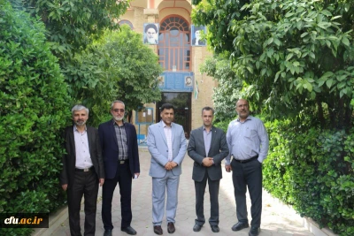 بازدید سرپرست معاونت فرهنگی اجتماعی دانشگاه فرهنگیان از دانشگاه فرهنگیان استان یزد