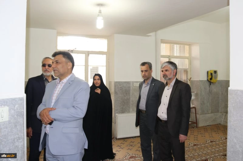 بازدید معاون فرهنگی اجتماعی دانشگاه فرهنگیان از دانشگاه فرهنگیان استان یزد
 7