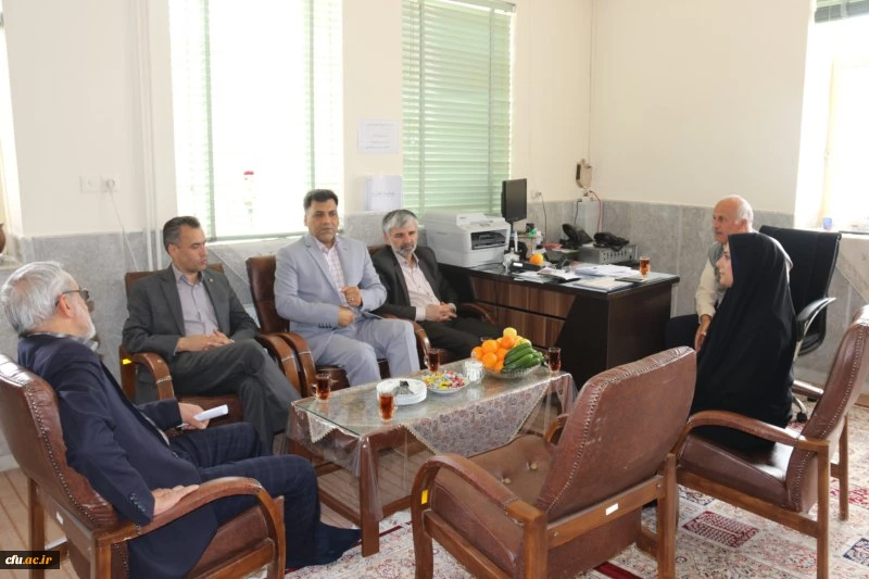 بازدید معاون فرهنگی اجتماعی دانشگاه فرهنگیان از دانشگاه فرهنگیان استان یزد
 8