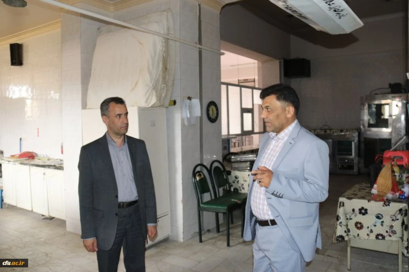 بازدید معاون فرهنگی اجتماعی دانشگاه فرهنگیان از دانشگاه فرهنگیان استان یزد
 10