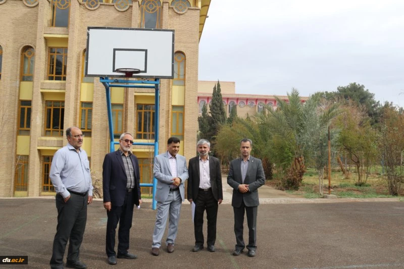 بازدید معاون فرهنگی اجتماعی دانشگاه فرهنگیان از دانشگاه فرهنگیان استان یزد
 13