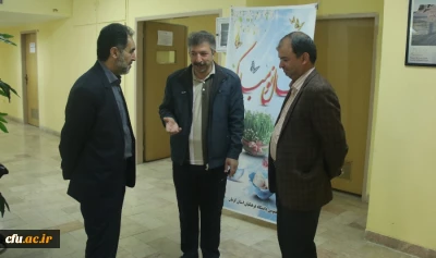 در بازدید سرزده مدیر امور پردیس های دانشگاه فرهنگیان کرمان از پایگاه های اسکان نوروزی دانشگاه انجام شد:

بررسی روند خدمات رسانی به میهمانان نوروزی در دانشگاه فرهنگیان کرمان