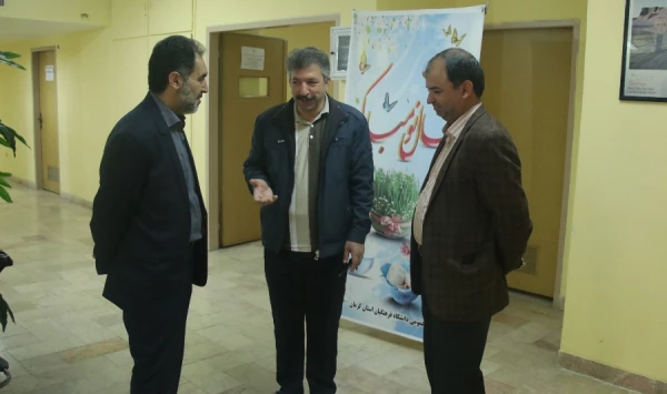 بازدید سرزده دکتر توان مدیریت امور پردیس های دانشگاه فرهنگیان کرمان از پایگاه های اسکان نوروزی دانشگاه
