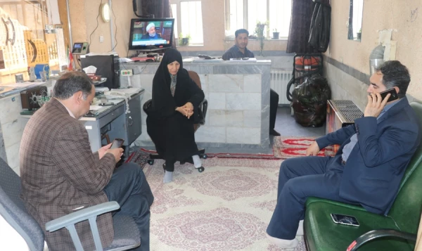 بازدید سرزده دکتر توان مدیریت امور پردیس های دانشگاه فرهنگیان کرمان از پایگاه های اسکان نوروزی دانشگاه