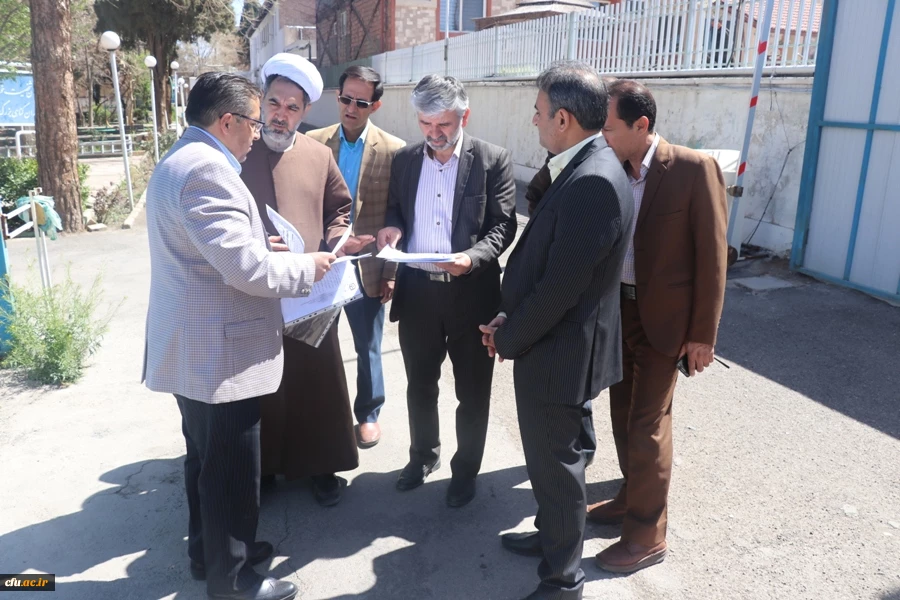 بازدید دکتر سمیعی از پایگاه های اسکان نوروزی دانشگاه فرهنگیان کرمان