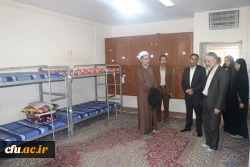 بازدید دکتر سمیعی از پایگاه های اسکان نوروزی دانشگاه فرهنگیان کرمان