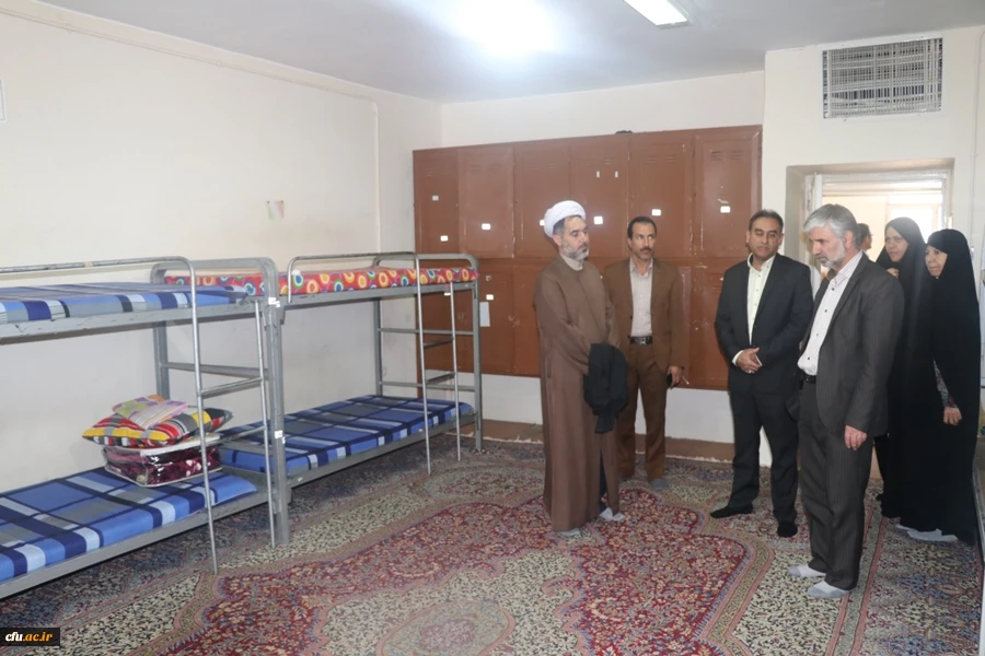 بازدید دکتر سمیعی از پایگاه های اسکان نوروزی دانشگاه فرهنگیان کرمان