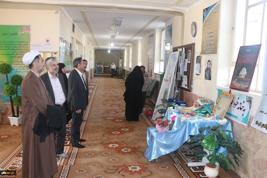 بازدید دکتر سمیعی از پایگاه های اسکان نوروزی دانشگاه فرهنگیان کرمان