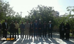 آیین تجدید میثاق با شهید گمنام درپردیس شهید مطهری برگزار شد