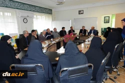 نشست صمیمی سرپرست دانشگاه فرهنگیان لرستان با  کارکنان پردیس دخترانه آیت اله کمالوند در اولین روز کاری سال جدید