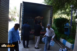 تشکیل ستاد کمک رسانی به سیل زدگان (دانشگاه فرهنگیان در استان خوزستان)